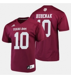 Men Texas A M Aggies Jake Hubenak College Football Maroon Jersey Men Texas A M Aggies Jake Hubenak College Football Maroon Jersey
