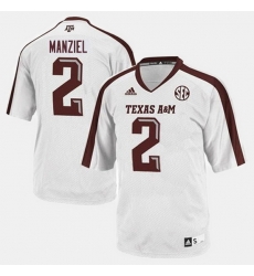 Men Texas A M Aggies Johnny Manziel College Football White Jersey Men Texas A M Aggies Johnny Manziel College Football White Jersey