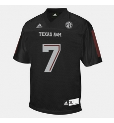 Men Texas A M Aggies Kenny Hill College Football Black Jersey Men Texas A M Aggies Kenny Hill College Football Black Jersey