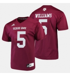 Men Texas A M Aggies Trayveon Williams College Football Maroon Jersey Men Texas A M Aggies Trayveon Williams College Football Maroon Jersey