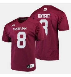 Men Texas A M Aggies Trevor Knight College Football Maroon Jersey Men Texas A M Aggies Trevor Knight College Football Maroon Jersey