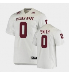 Men Texas A&M Aggies Ainias Smith College Football White Premier Jersey Men Texas A&M Aggies Ainias Smith College Football White Premier Jersey