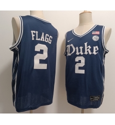 Duke Blue Devils #2 Cooper Flagg Navy Jersey Duke Blue Devils #2 Cooper Flagg Navy Jersey