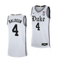 Duke Blue Devils Elizabeth Balogun White Cameron Brotherhood 2021 22Limited Basketball Jersey Duke Blue Devils Elizabeth Balogun White Cameron Brotherhood 2021 22Limited Basketball Jersey