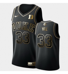 Duke Blue Devils Grant Hill Black 2019 Golden Edition Men'S Jersey Duke Blue Devils Grant Hill Black 2019 Golden Edition Men'S Jersey