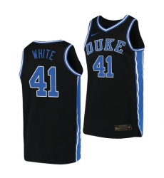 Duke Blue Devils Jack White Black Replica Men'S Jersey Duke Blue Devils Jack White Black Replica Men'S Jersey