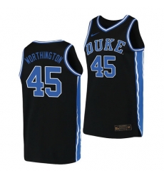 Duke Blue Devils Keenan Worthington Black Replica Men'S Jersey Duke Blue Devils Keenan Worthington Black Replica Men'S Jersey