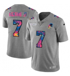 Washington Redskins 7 Dwayne Haskins Jr Men Nike Multi Color 2020 NFL Crucial Catch NFL Jersey Greyheather Washington Redskins 7 Dwayne Haskins Jr Men Nike Multi Color 2020 NFL Crucial Catch NFL Jersey Greyheather