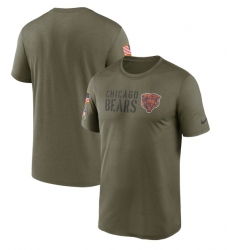 Men Chicago Bears Olive 2022 Salute To Service Legend Team T Shirt Men Chicago Bears Olive 2022 Salute To Service Legend Team T Shirt
