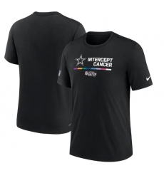 Men Dallas Cowboys 2022 Black Crucial Catch Performance T Shirt Men Dallas Cowboys 2022 Black Crucial Catch Performance T Shirt