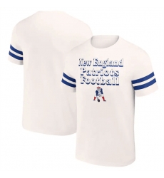 Men New England Patriots Cream X Darius Rucker Collection Vintage T Shirt Men New England Patriots Cream X Darius Rucker Collection Vintage T Shirt