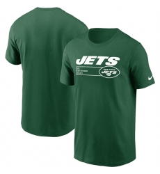 Men New York Jets Green Division Essential T Shirt Men New York Jets Green Division Essential T Shirt