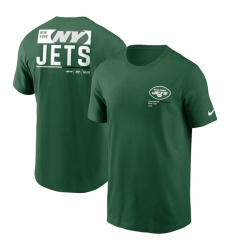 Men New York Jets Green Team Incline T Shirt Men New York Jets Green Team Incline T Shirt
