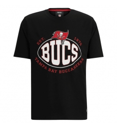 Men Tampa Bay Buccaneers Black BOSS X Trap T Shirt Men Tampa Bay Buccaneers Black BOSS X Trap T Shirt