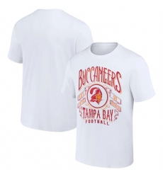Men Tampa Bay Buccaneers White X Darius Rucker Collection Vintage Football T Shirt Men Tampa Bay Buccaneers White X Darius Rucker Collection Vintage Football T Shirt