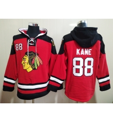 Men Chicago Blackhawks Patrick Kane 88 Red Stitched NHL Hoodie Men Chicago Blackhawks Patrick Kane 88 Red Stitched NHL Hoodie