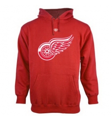 Men Detroit Red Wings Old Time Hockey Big Logo with Crest Pullover Men Detroit Red Wings Old Time Hockey Big Logo with Crest Pullover