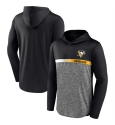Men Pittsburgh Penguins Black Podium Defender Pullover Hoodie Men Pittsburgh Penguins Black Podium Defender Pullover Hoodie