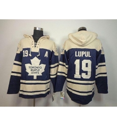 Maple Leafs #19 Joffrey Lupul Blue Sawyer Hooded Sweatshirt Stitched NHL Jersey Maple Leafs #19 Joffrey Lupul Blue Sawyer Hooded Sweatshirt Stitched NHL Jersey