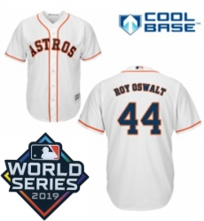 Mens Majestic Houston Astros 44 Roy Oswalt Replica White Home Cool Base Sitched 2019 World Series Patch Jersey Mens Majestic Houston Astros 44 Roy Oswalt Replica White Home Cool Base Sitched 2019 World Series Patch Jersey