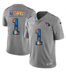Arizona Cardinals 1 Kyler Murray Men Nike Multi Color 2020 NFL Crucial Catch NFL Jersey Greyheather Arizona Cardinals 1 Kyler Murray Men Nike Multi Color 2020 NFL Crucial Catch NFL Jersey Greyheather