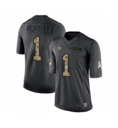 Men Arizona Cardinals #1 Kyler Murray Limited Black 2016 Salute to Service Football Jersey Men Arizona Cardinals #1 Kyler Murray Limited Black 2016 Salute to Service Football Jersey