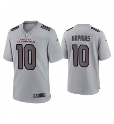 Men Arizona Cardinals 10 DeAndre Hopkins Grey Atmosphere Fashion Stitched Game Jersey Men Arizona Cardinals 10 DeAndre Hopkins Grey Atmosphere Fashion Stitched Game Jersey