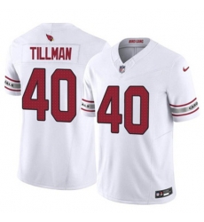 Men Arizona Cardinals 40 Pat Tillman White 2024 F U S E Vapor Untouchable Limited Stitched Men Arizona Cardinals 40 Pat Tillman White 2024 F U S E Vapor Untouchable Limited Stitched