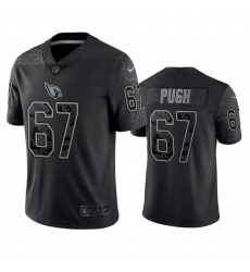 Men Arizona Cardinals 67 Justin Pugh Black Reflective Limited Stitched Football Jersey Men Arizona Cardinals 67 Justin Pugh Black Reflective Limited Stitched Football Jersey