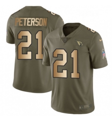 Men Nike Arizona Cardinals 21 Patrick Peterson Limited OliveGold 2017 Salute to Service NFL Jersey Men Nike Arizona Cardinals 21 Patrick Peterson Limited OliveGold 2017 Salute to Service NFL Jersey