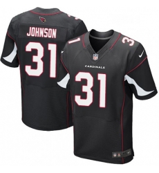 Men Nike Arizona Cardinals 31 David Johnson Elite Black Alternate NFL Jersey Men Nike Arizona Cardinals 31 David Johnson Elite Black Alternate NFL Jersey