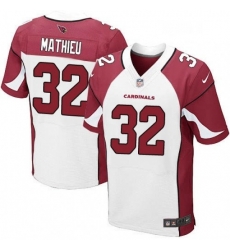 Men Nike Arizona Cardinals 32 Tyrann Mathieu Elite White NFL Jersey Men Nike Arizona Cardinals 32 Tyrann Mathieu Elite White NFL Jersey