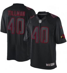 Men Nike Arizona Cardinals 40 Pat Tillman Limited Black Impact NFL Jersey Men Nike Arizona Cardinals 40 Pat Tillman Limited Black Impact NFL Jersey