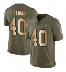 Men Nike Arizona Cardinals 40 Pat Tillman Limited OliveGold 2017 Salute to Service NFL Jersey Men Nike Arizona Cardinals 40 Pat Tillman Limited OliveGold 2017 Salute to Service NFL Jersey