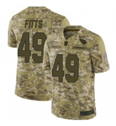 Men Nike Arizona Cardinals 49 Kylie Fitts Limited 2018 Salute To Sercie Vapor Untouchable Jersey Men Nike Arizona Cardinals 49 Kylie Fitts Limited 2018 Salute To Sercie Vapor Untouchable Jersey