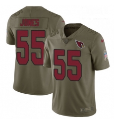 Men Nike Arizona Cardinals 55 Chandler Jones Limited Olive 2017 Salute to Service NFL Jersey Men Nike Arizona Cardinals 55 Chandler Jones Limited Olive 2017 Salute to Service NFL Jersey