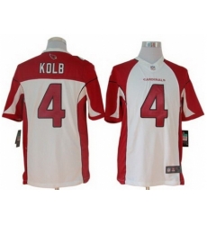 Nike Arizona Cardinals 4 Kevin Kolb White Limited NFL Jersey Nike Arizona Cardinals 4 Kevin Kolb White Limited NFL Jersey