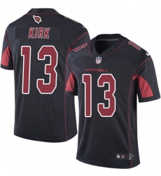 Nike Cardinals #13 Christian Kirk Black Mens Stitched NFL Limited Rush Jersey Nike Cardinals #13 Christian Kirk Black Mens Stitched NFL Limited Rush Jersey