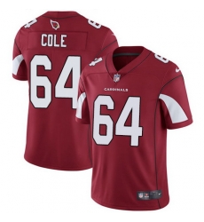 Nike Cardinals #64 Mason Cole Red Team Color Mens Stitched NFL Vapor Untouchable Limited Jersey Nike Cardinals #64 Mason Cole Red Team Color Mens Stitched NFL Vapor Untouchable Limited Jersey