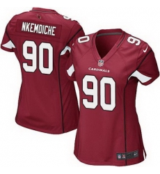 Nike Cardinals #90 Robert Nkemdiche Red Team Color Womens Stitched NFL Elite Jersey Nike Cardinals #90 Robert Nkemdiche Red Team Color Womens Stitched NFL Elite Jersey