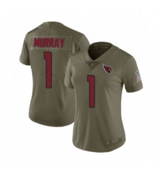 Women Arizona Cardinals #1 Kyler Murray Limited Olive 2017 Salute to Service NFL Jersey Women Arizona Cardinals #1 Kyler Murray Limited Olive 2017 Salute to Service NFL Jersey