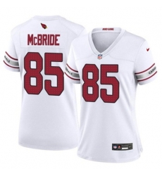 Women Arizona Cardinals 85 Trey McBride White 2024 F U S E Vapor Untouchable Limited Stitched Women Arizona Cardinals 85 Trey McBride White 2024 F U S E Vapor Untouchable Limited Stitched