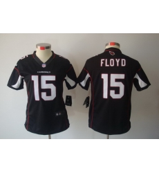 Women Nike Arizona Cardinals 15# Michael Floyd Black(Women Limited Jerseys) Women Nike Arizona Cardinals 15# Michael Floyd Black(Women Limited Jerseys)