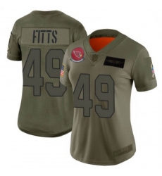 Women Nike Arizona Cardinals 49 Kylie Fitts Limited 2019 Salute To Sercie Vapor Untouchable Jersey Women Nike Arizona Cardinals 49 Kylie Fitts Limited 2019 Salute To Sercie Vapor Untouchable Jersey