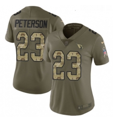 Womens Nike Arizona Cardinals 23 Adrian Peterson Limited OliveCamo 2017 Salute to Service NFL Jersey Womens Nike Arizona Cardinals 23 Adrian Peterson Limited OliveCamo 2017 Salute to Service NFL Jersey