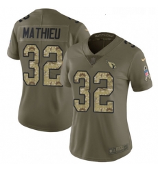 Womens Nike Arizona Cardinals 32 Tyrann Mathieu Limited OliveCamo 2017 Salute to Service NFL Jersey Womens Nike Arizona Cardinals 32 Tyrann Mathieu Limited OliveCamo 2017 Salute to Service NFL Jersey