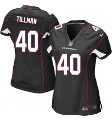 Womens Nike Arizona Cardinals 40 Pat Tillman Game Black Alternate NFL Jersey Womens Nike Arizona Cardinals 40 Pat Tillman Game Black Alternate NFL Jersey