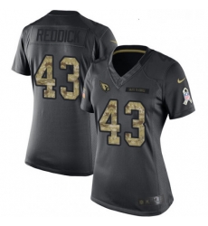 Womens Nike Arizona Cardinals 43 Haason Reddick Limited Black 2016 Salute to Service NFL Jersey Womens Nike Arizona Cardinals 43 Haason Reddick Limited Black 2016 Salute to Service NFL Jersey