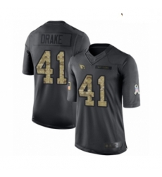 Youth Arizona Cardinals #41 Kenyan Drake Limited Black 2016 Salute to Service Football Jersey Youth Arizona Cardinals #41 Kenyan Drake Limited Black 2016 Salute to Service Football Jersey