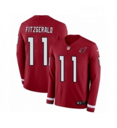 Youth Nike Arizona Cardinals 11 Larry Fitzgerald Limited Red Therma Long Sleeve NFL Jersey Youth Nike Arizona Cardinals 11 Larry Fitzgerald Limited Red Therma Long Sleeve NFL Jersey